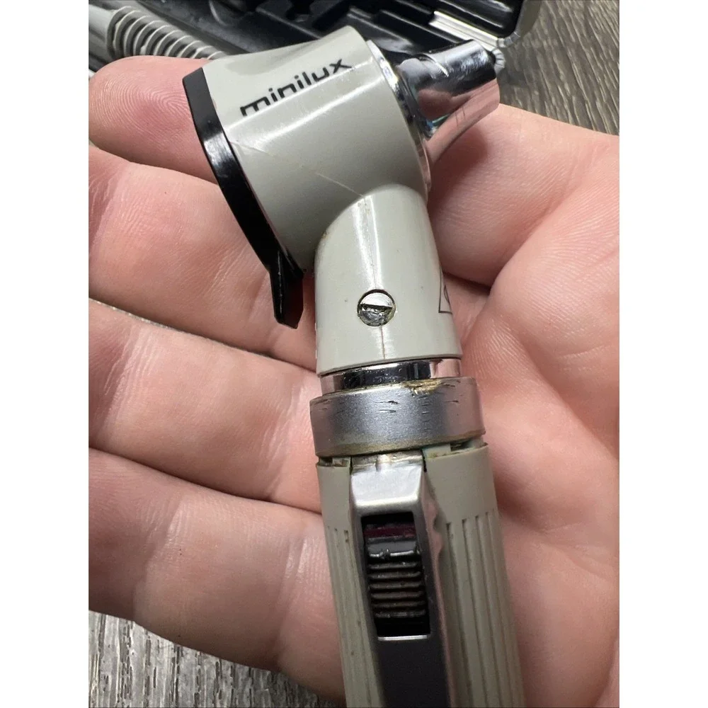VTG HEINE Minilux Otoscope Medical ENT Western Germany As Is For Parts!